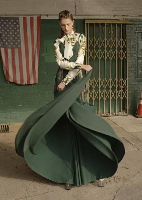 Cабина Лобова на страницах Bullet Magazine в съёмке "Diamond Heart"