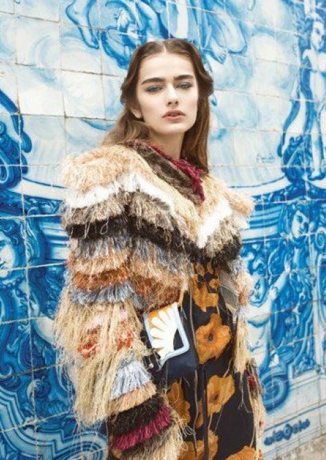 Лиза Мартынчик на страницах журнала Vogue Taiwan