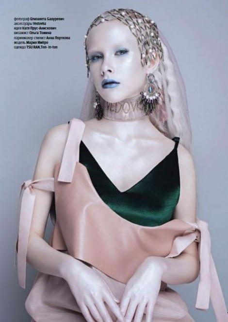 Маша Имбро для журнала Fashion Collection