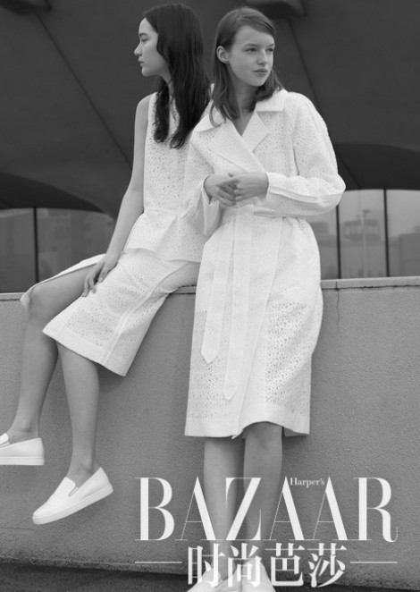 Валерия Логинова на страницах журнала Harper's Bazaar China