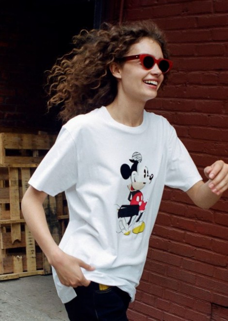 Саша Кичигина для коллекции rag & bone x mickey collab