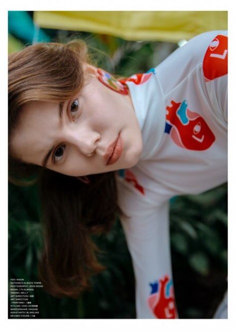 Альбина Пожигайло на страницах журнала VOGUE China